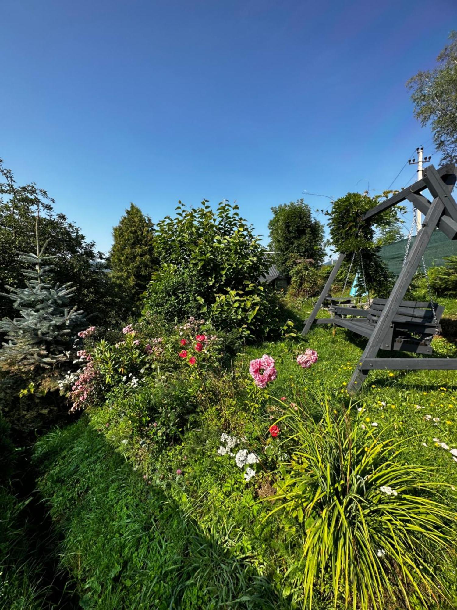 Казковий Дім Та Garden Два Будиночки В Горах З Чаном-Джакузі Slavsko Extérieur photo